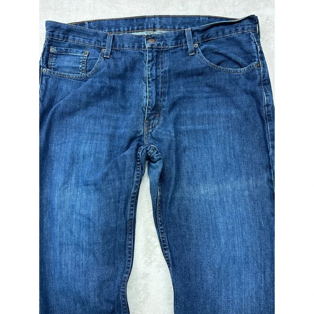 Levi's 569 Loose Straight Jeans Mens 38x32 Blue Relaxed Fit Denim Pants